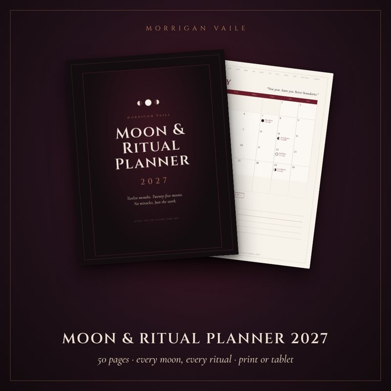 Moon & Ritual Planner 2027